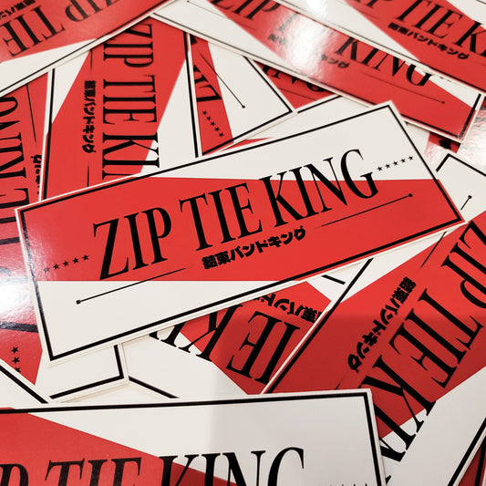 "Zip-Tie King" Mini Slap Sticker