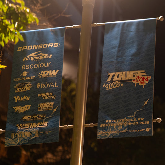 TC25 Flag Pole Banner