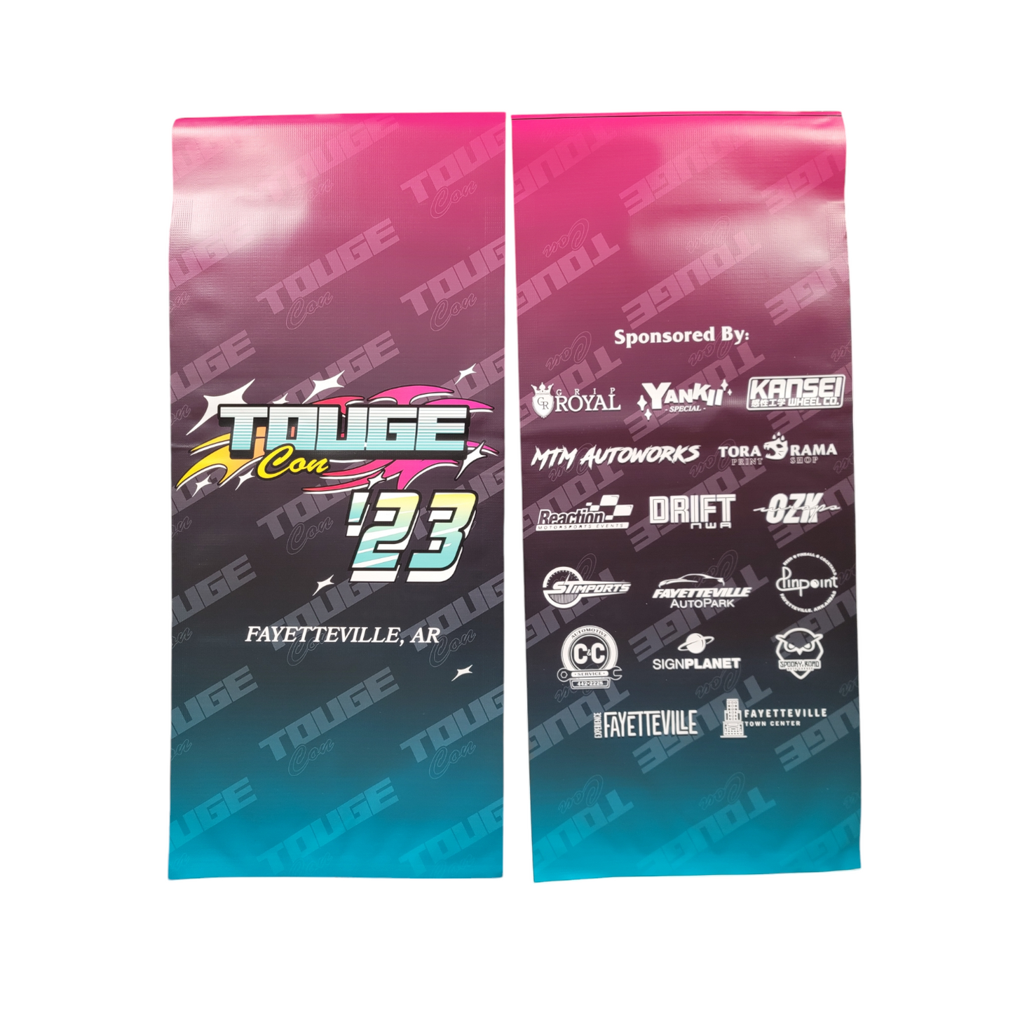 TougeCon Pole Banners