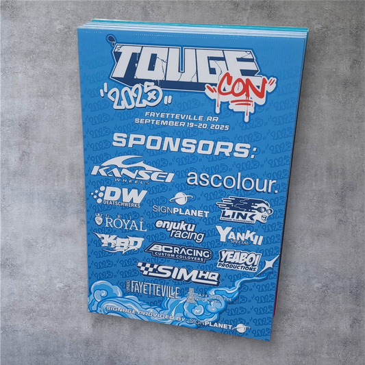 TougeCon A-Frame Sign